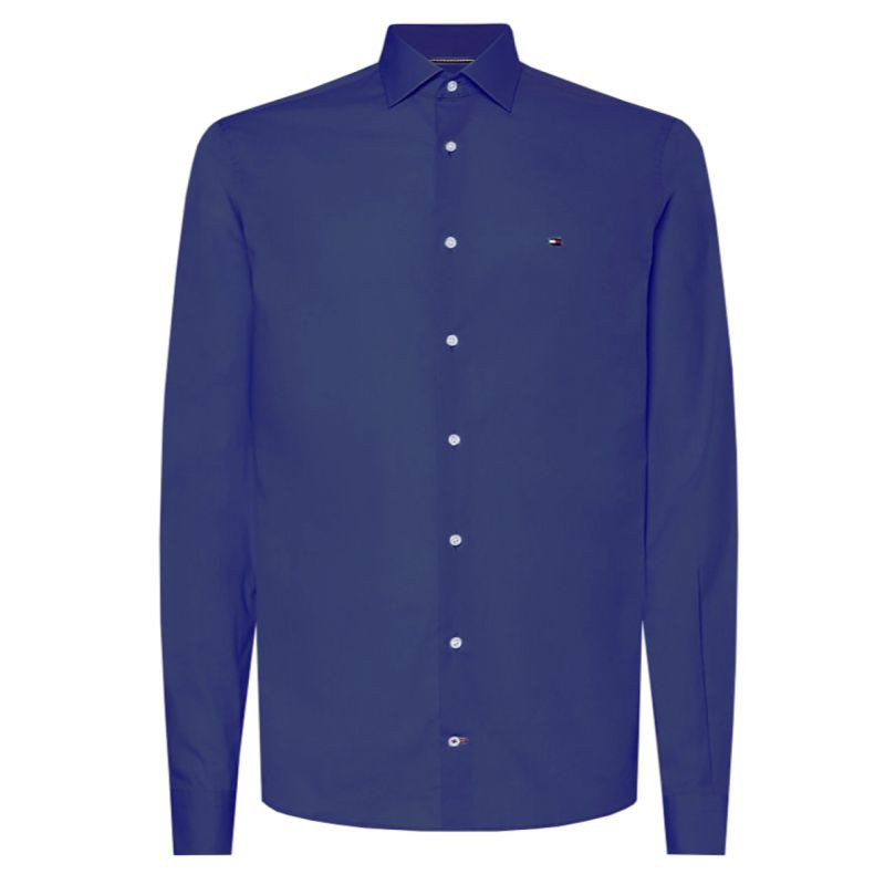 Tommy Hilfiger Cotton Linen M shirt MW0MW13724 pánské - Pro muže trička, tílka, košile