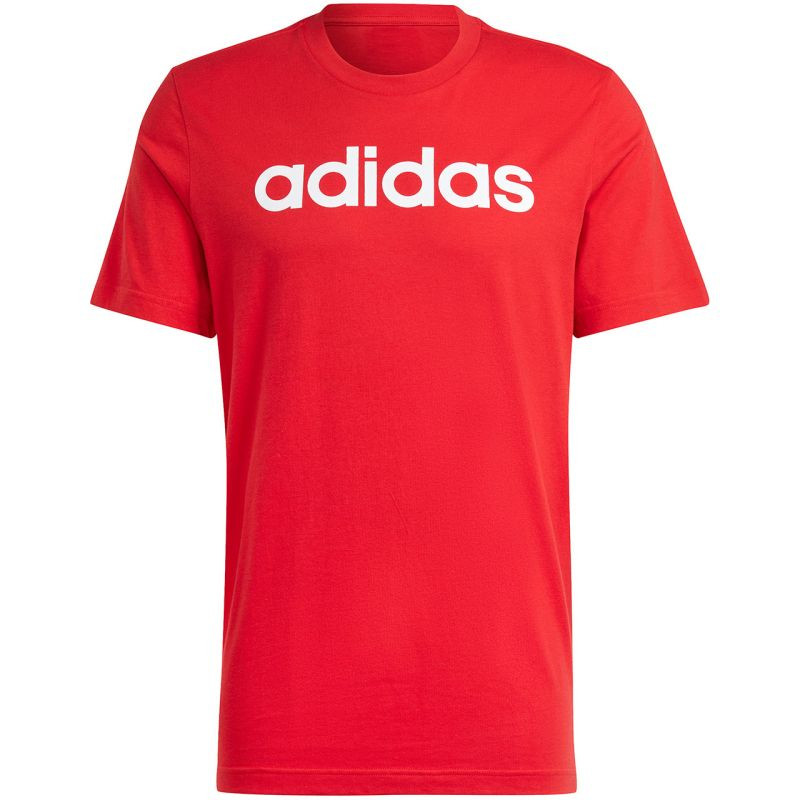 Tričko adidas Essentials Single Jersey Linear Embroidered Logo M IC9278 pánské - Pro muže trička, tílka, košile