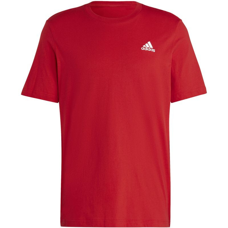 Tričko adidas Essentials Single Jersey s vyšívaným malým logem M IC9290 - Pro muže trička, tílka, košile