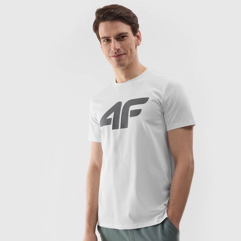 Tričko 4F M 4FWSS24TTSHM1155 10S - Pro muže trička, tílka, košile