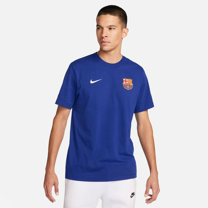 Nike FC Barcelona SS Number Tee 9 M FQ7117-455 tričko - Pro muže trička, tílka, košile