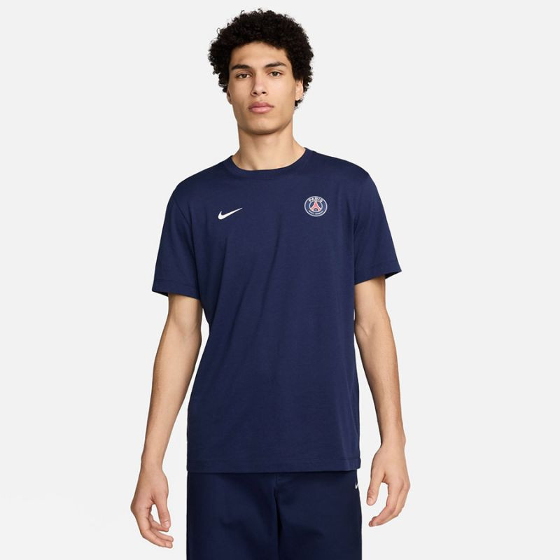 Tričko Nike PSG Club Essential Tee M FV9083-410 - Pro muže trička, tílka, košile