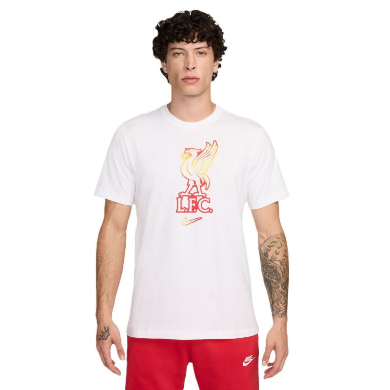 Tričko Nike Liverpool FC Crest M FV8560-100 - Pro muže trička, tílka, košile