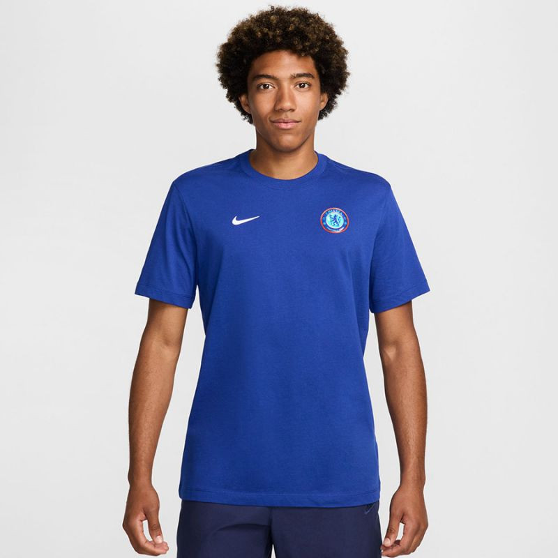 Nike Chelsea FC Club Essential Tee M FV9312-495 tričko - Pro muže trička, tílka, košile