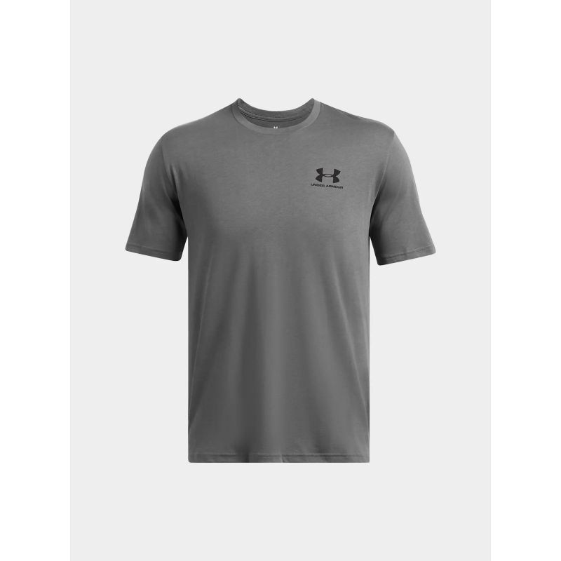 Under Armour Tričko s logem na levé straně hrudi M 1326799-025 pánské - Pro muže trička, tílka, košile