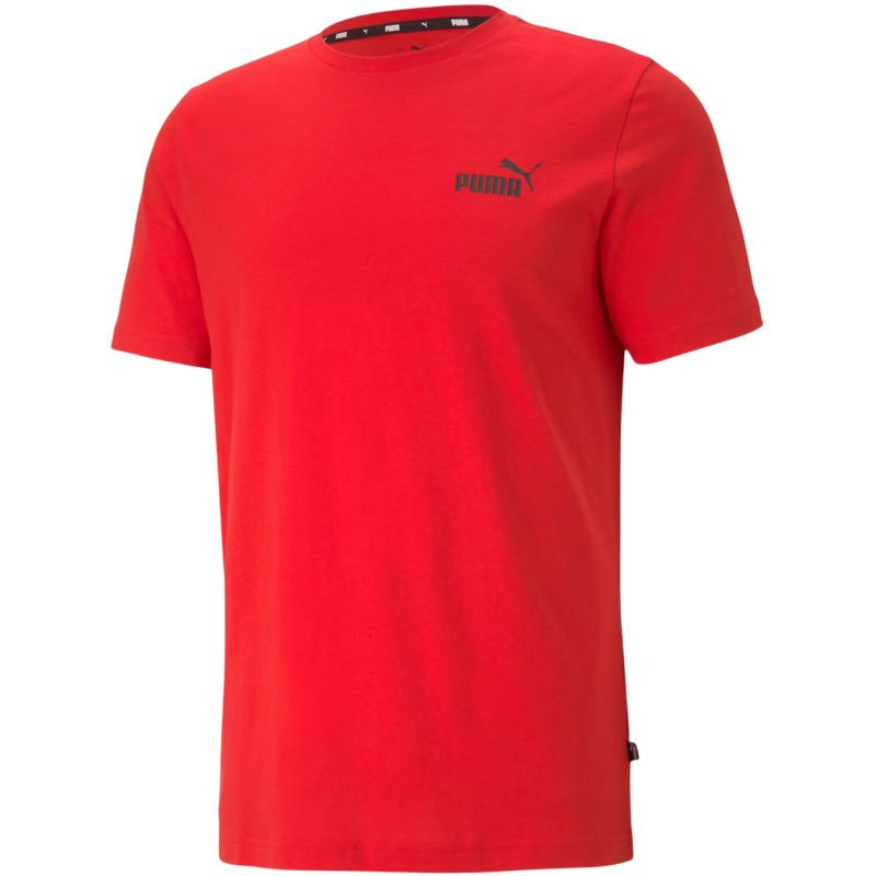 Pánské tričko Puma ESS Small Logo Tee červené 586668 11 pánské - Pro muže trička, tílka, košile