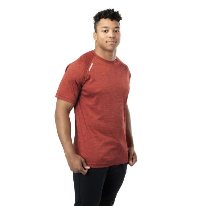 Tričko Bauer Team Tech Tee Sr M 1063252 - Pro muže trička, tílka, košile