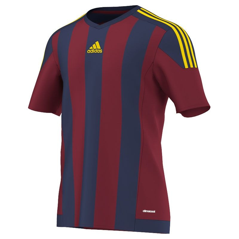Pánské pruhované fotbalové tričko 15 M S16141 - Adidas - Pro muže trička, tílka, košile