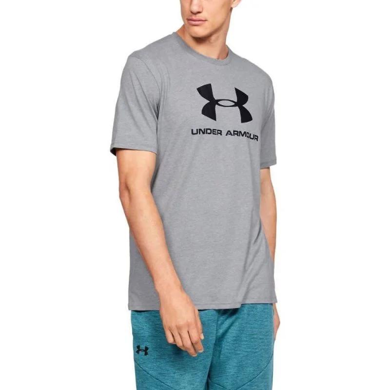 Pánské tričko Sportstyle Logo SS M 1329590-036 - Under Armour - Pro muže trička, tílka, košile