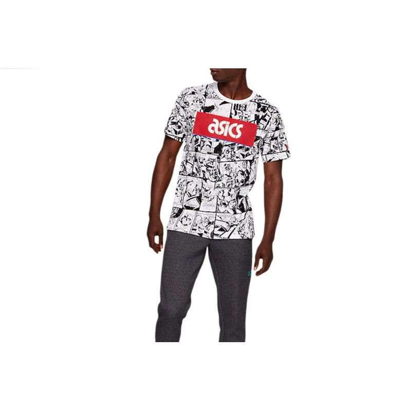 Tričko Asics TF M Graphic SS 1 Tee M 2191A260-101 - Pro muže trička, tílka, košile