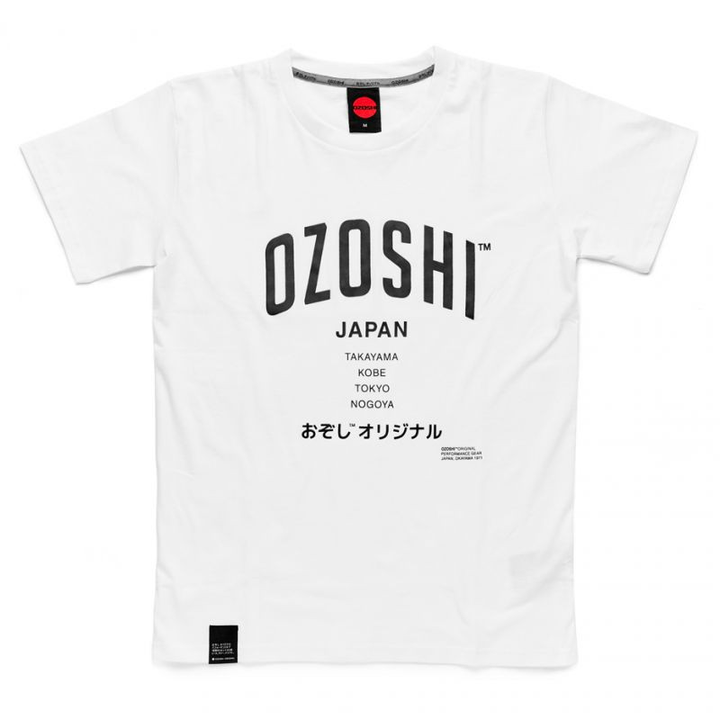 Ozoshi Atsumi Pánské tričko M Tsh white O20TS007 - Pro muže trička, tílka, košile