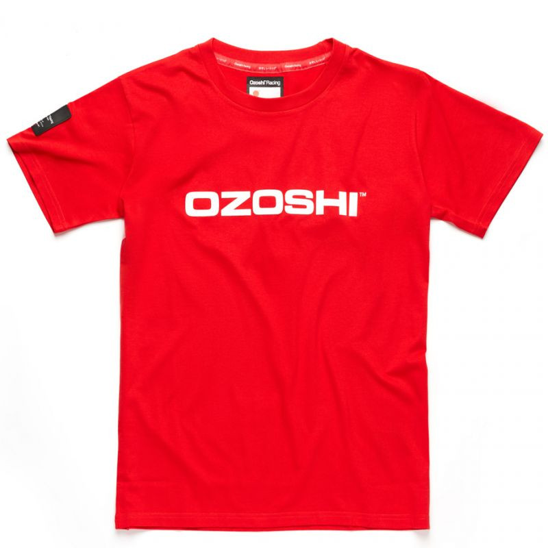 Ozoshi Naoto pánské tričko M červená O20TSRACE004 - Pro muže trička, tílka, košile