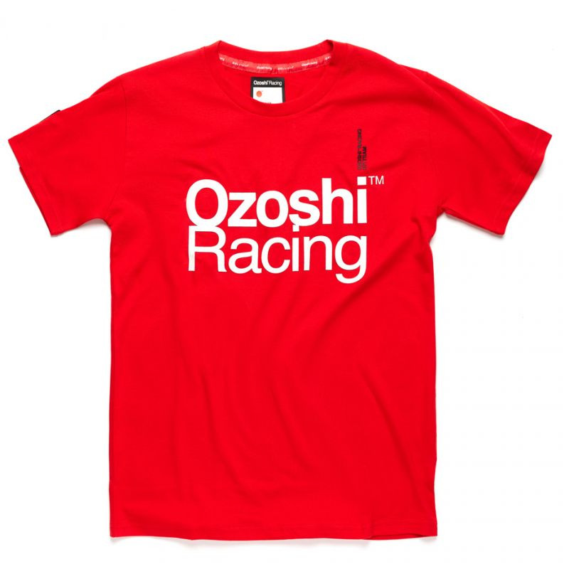 Ozoshi Satoru pánská košile M červená O20TSRACE006 - Pro muže trička, tílka, košile