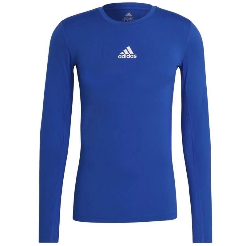 Pánské fotbalové tričko Techfit LS M GU7335 - Adidas - Pro muže trička, tílka, košile