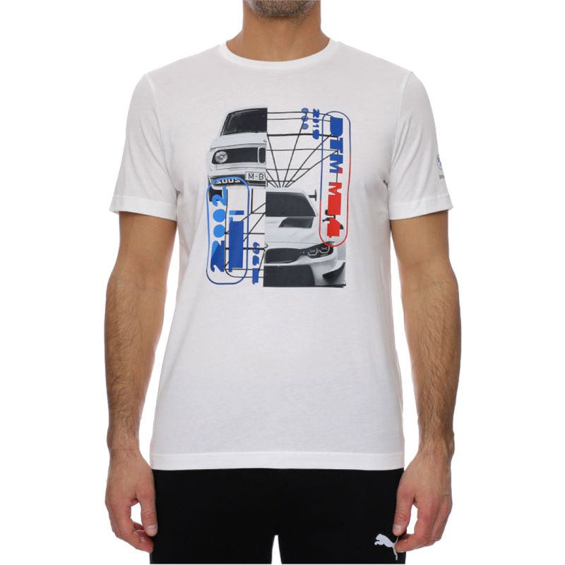 Pánské tričko BMW Motorsport Graphic Tee M 531194-02 - Puma - Pro muže trička, tílka, košile