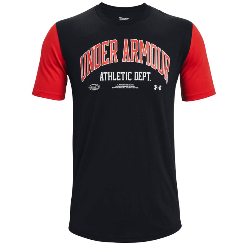 Pánské tričko Athletic Department Colorblock SS M 1370515-001 - Under Armour - Pro muže trička, tílka, košile