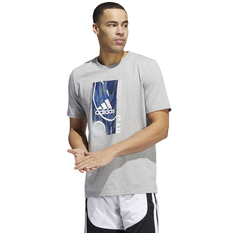Pánské tričko Badge of Sport Courts M HK6726 - Adidas - Pro muže trička, tílka, košile