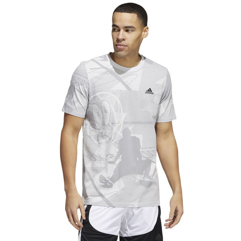 Pánské tričko Iginite Aop Tee M HL0087 - Adidas - Pro muže trička, tílka, košile
