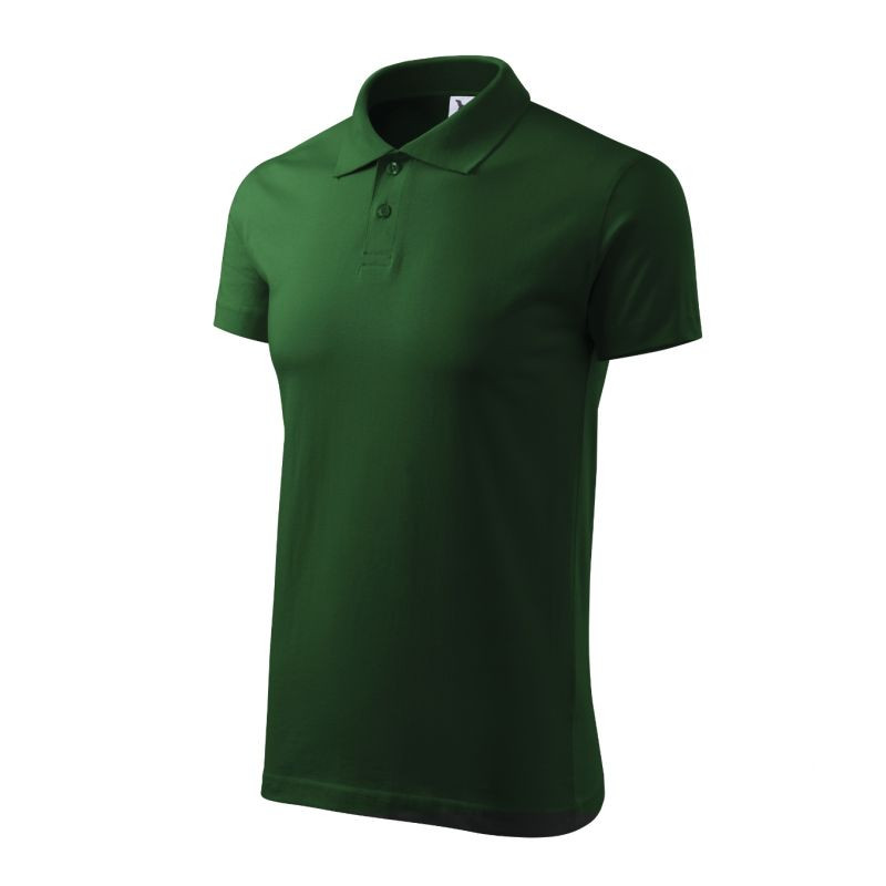 Polokošile Malfini Single J. M MLI-20206 láhev zelená - Pro muže trička, tílka, košile
