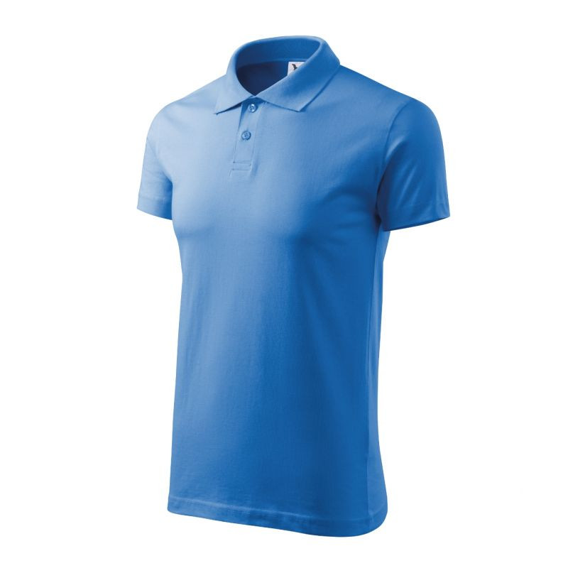 Polokošile Malfini Single J. M MLI-20214 azurová - Pro muže trička, tílka, košile