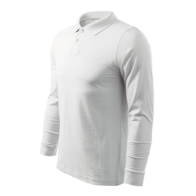 Polokošile Malfini Single J. LS M MLI-21100 bílá - Pro muže trička, tílka, košile