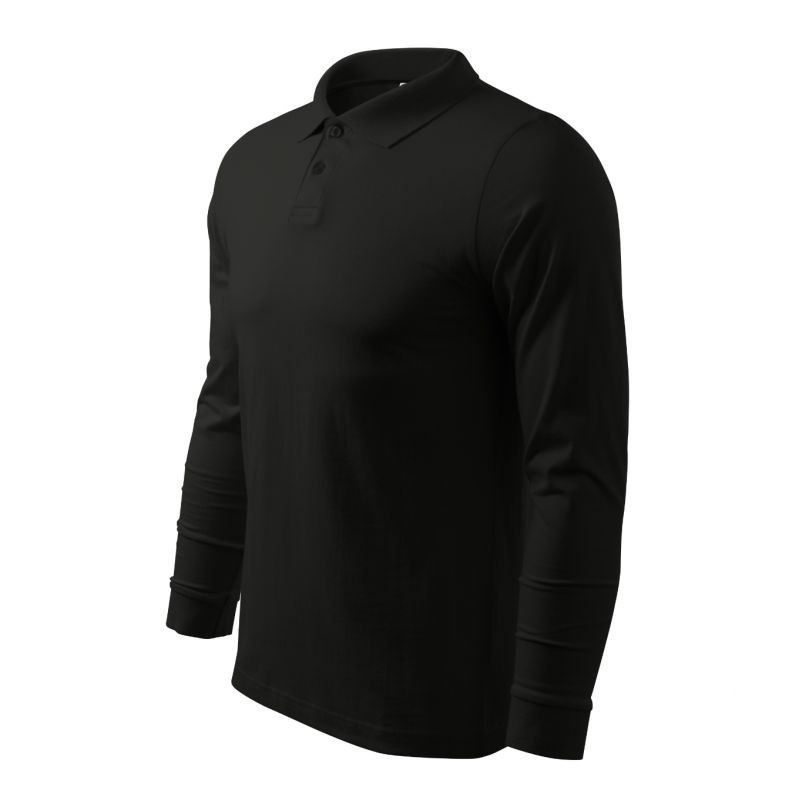 Polokošile Malfini Single J. LS M MLI-21101 černá - Pro muže trička, tílka, košile