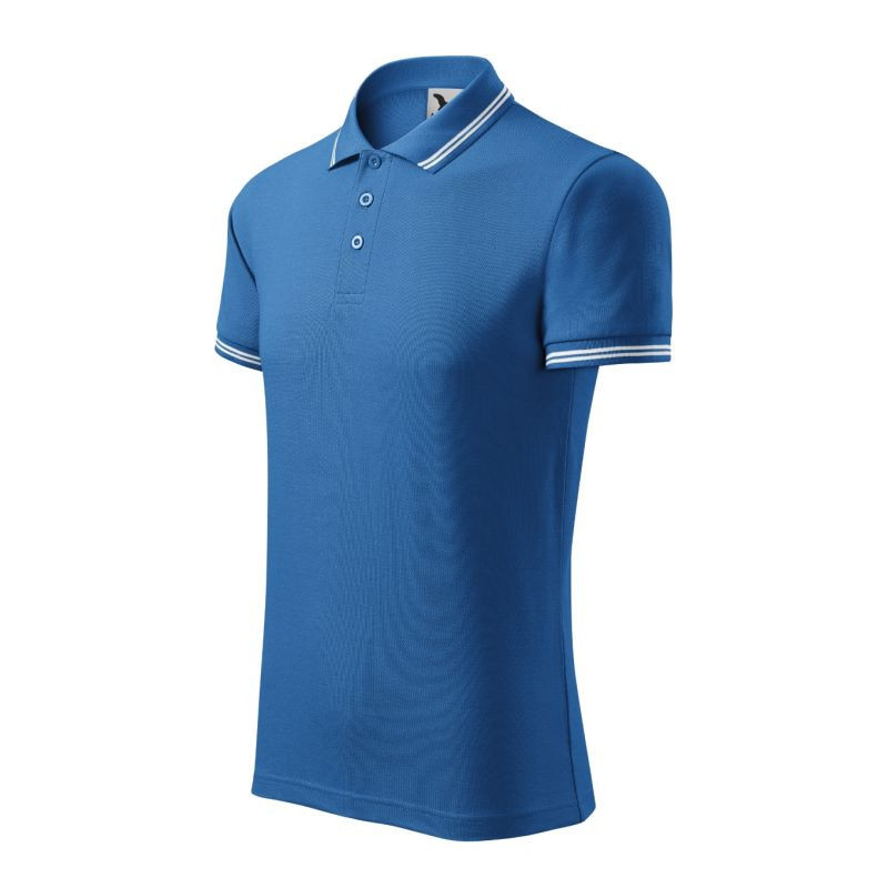 Pánské polo tričko Malfini Urban M MLI-21914 azure - Malfini - Pro muže trička, tílka, košile