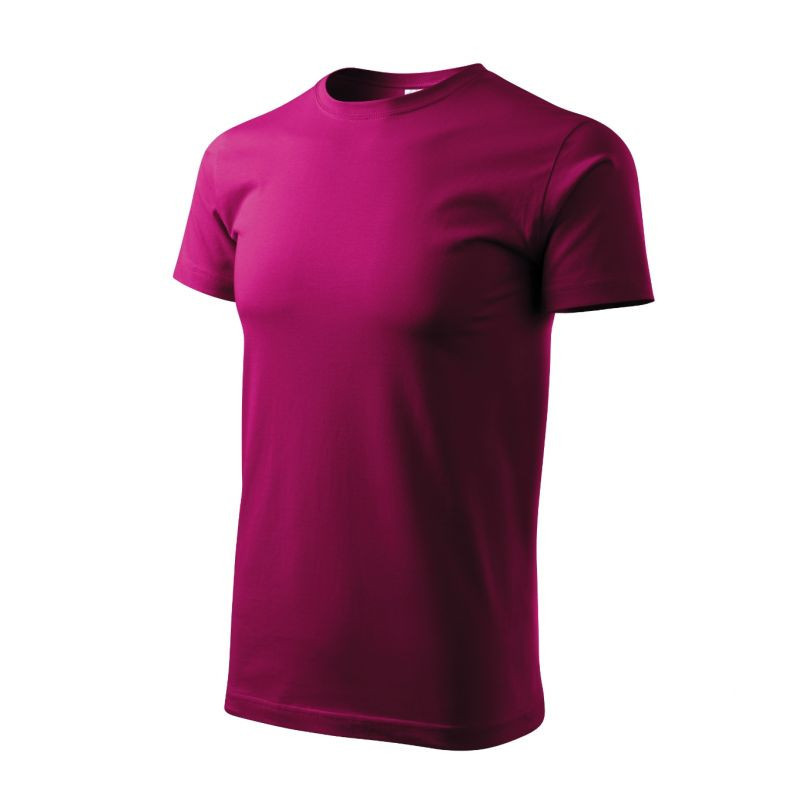 Pánské tričko Basic M MLI-12949 fuchsiově červená - Malfini - Pro muže trička, tílka, košile