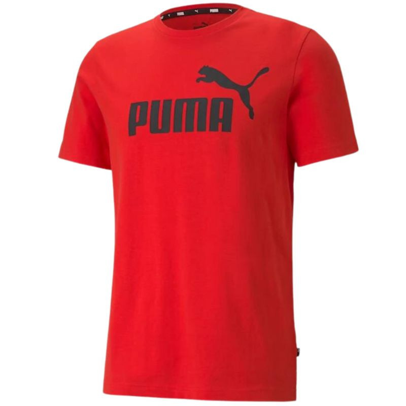 Pánské tričko Puma ESS Logo Tee High M 586666 11 s kulatým výstřihem - Pro muže trička, tílka, košile