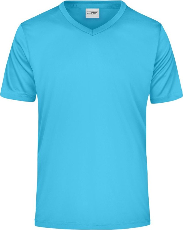 Daiber JN 736 Pánské sportovní tričko s výstřihem do V 02.0736 turquoise