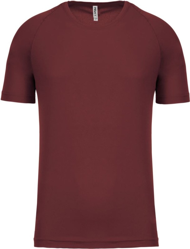 Kariban ProAct PA 438 Pánské sportovní tričko 20.P438 wine