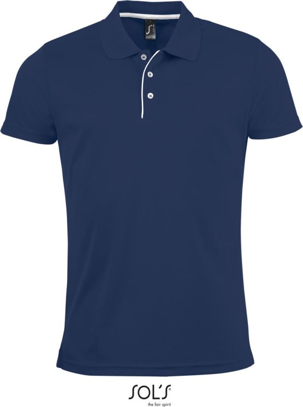 SOL´S Performer Men Pánské piqué sportovní polo 25.1199 french navy