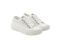 Lee Cooper dámské sportovní boty white platform lace-up dámské 7722525