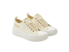 Lee Cooper dámské sportovní boty beige platform fashionable dámské 7722529