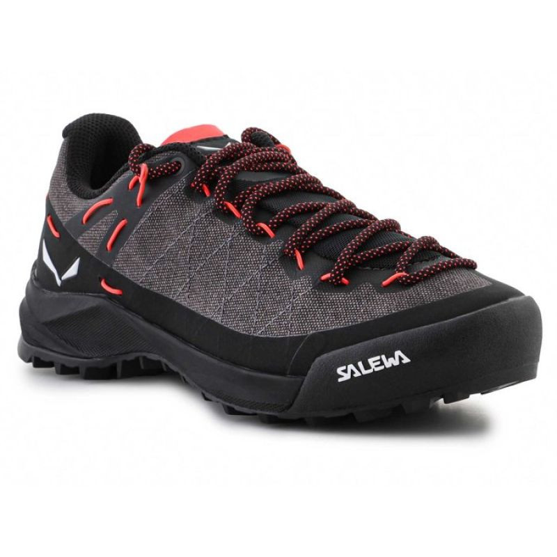 Dámské trekking boty Wildfire Canvas W 61407-0876 tmavě šedá-korál - Salewa - Pro ženy boty