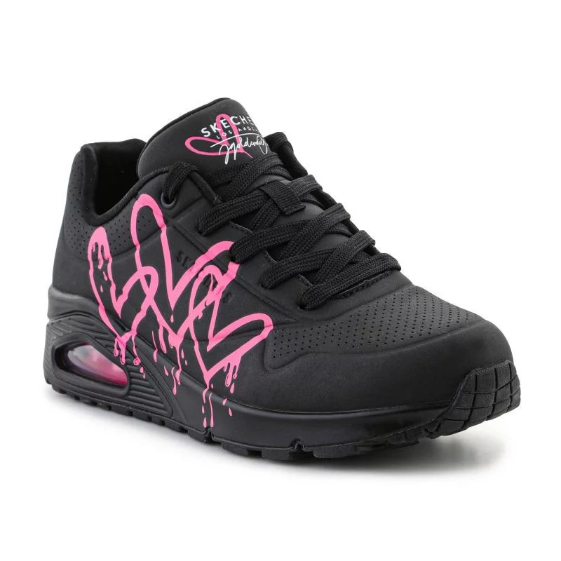 Dámské sportovní boty Dripping In Love W 177980-BKPK Černá s&nbsp;růžovou - Skechers - Pro ženy boty
