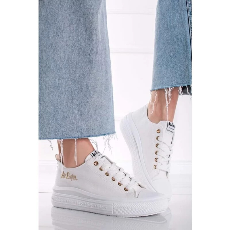 Dámské sportovní boty W LCW-24-44-2462L Bílá - Lee Cooper - Pro ženy boty