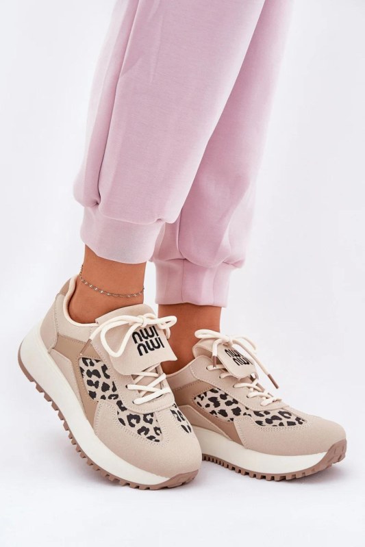 Tenisky na platformě model 211006 Step in style