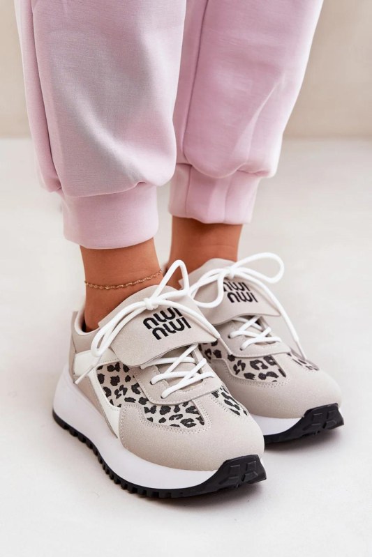 Tenisky na platformě model 211007 Step in style