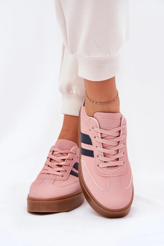 Tenisky na platformě model 211009 Step in style