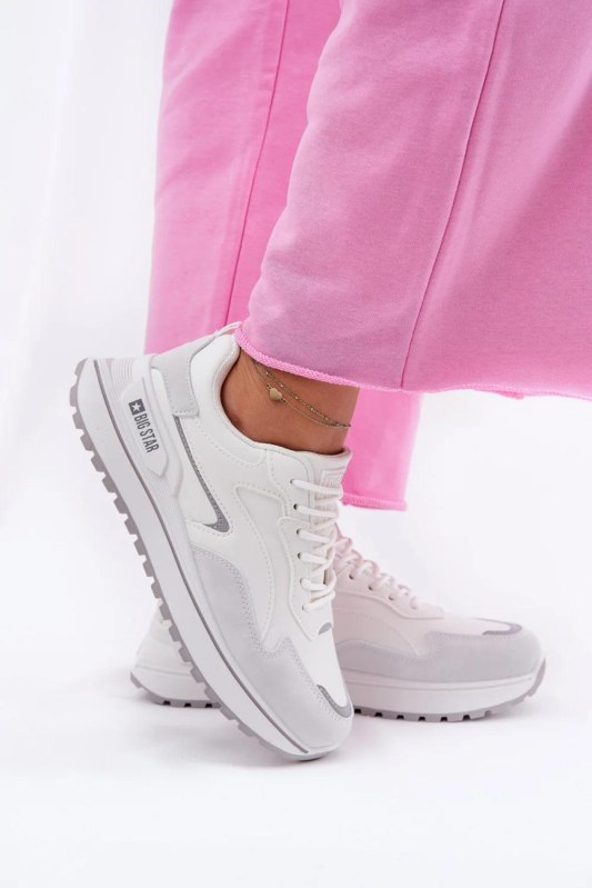 Tenisky na platformě model 211330 Step in style