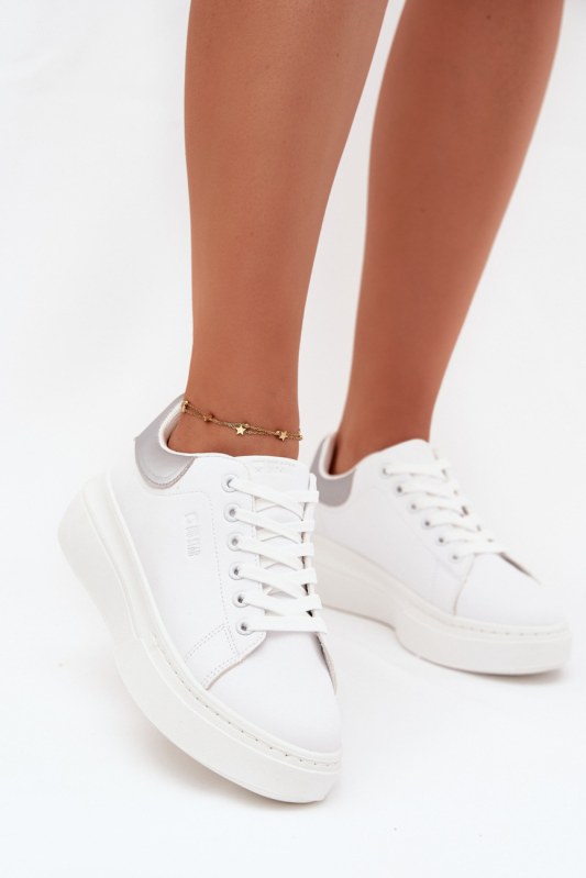 Tenisky na platformě model 216442 Step in style