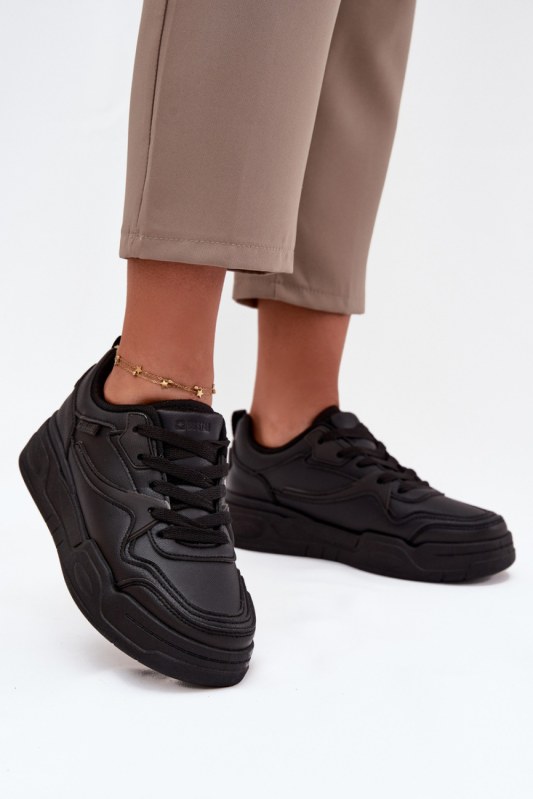 Tenisky na platformě model 224932 Step in style