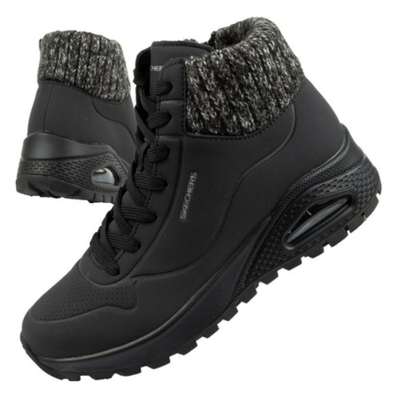 Boty Skechers Uno Rugged W 167988 BLK - Pro ženy boty