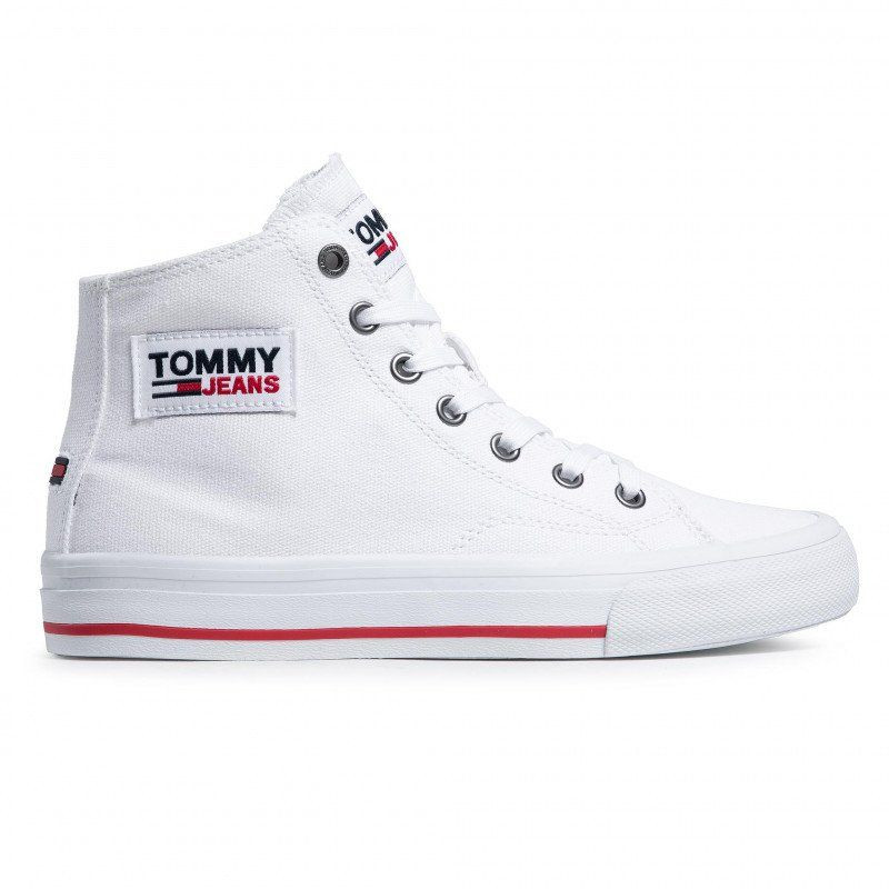 Tommy Jeans Dámské boty Midcut Vulc M EN0EN01370-YBR - Pro ženy boty