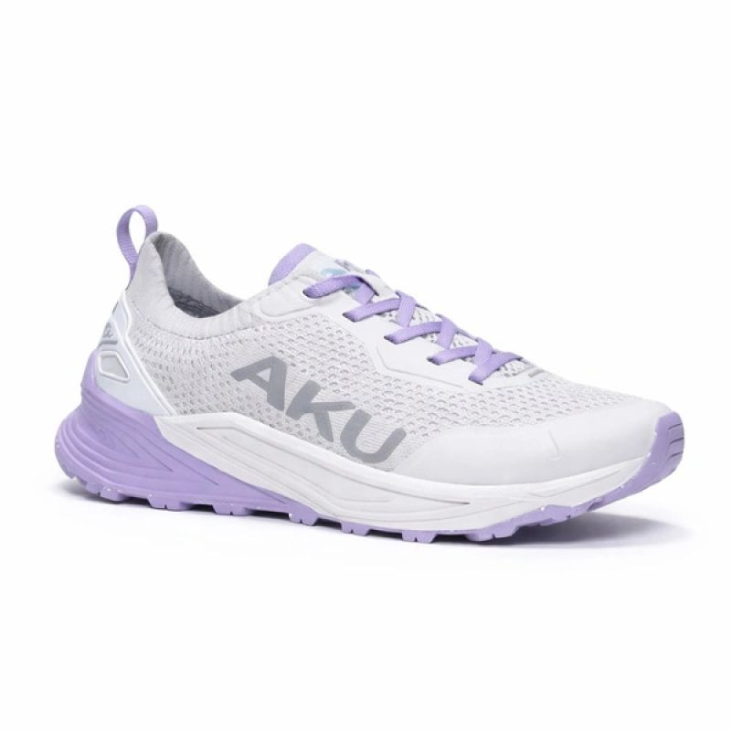 Aku dámská outdoorová trekingová obuv Aira comfortable hiking grey violet dámské - Pro ženy boty