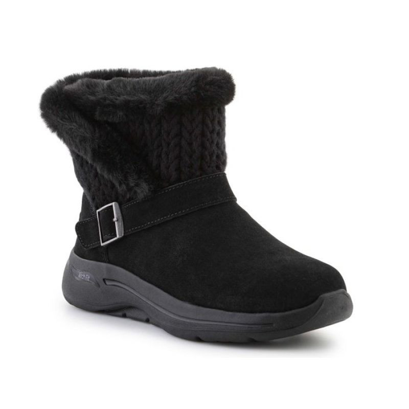 Dámské boty Skechers Go Walk Arch Fit True Embrace W 144422-BBK - Pro ženy boty