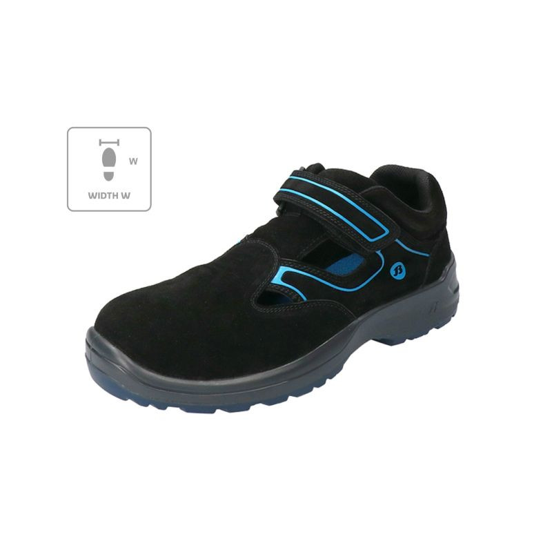 Bata Industrials Falcon ESD W MLI-B76B1 sandály černé - Pro ženy boty
