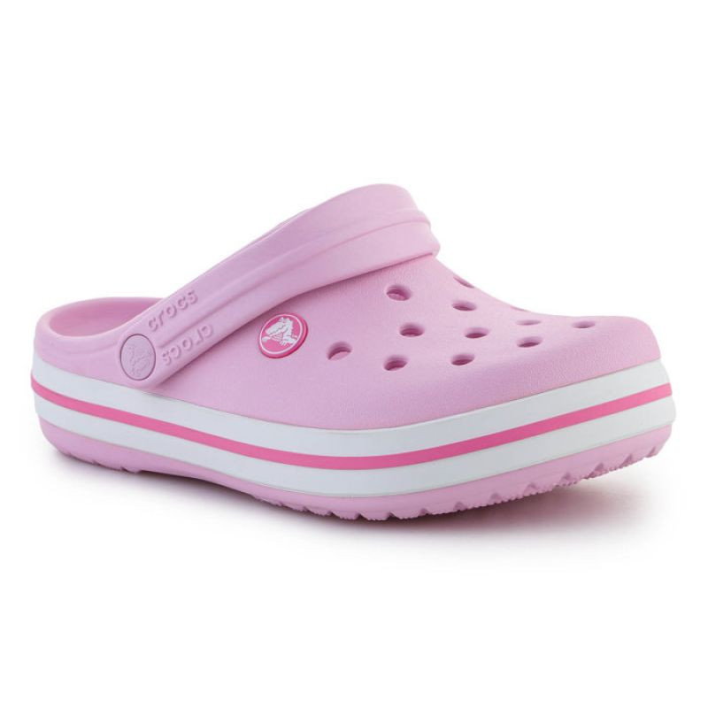 Crocs Crocband Clog K Ballerina Žabky Pink 207006-6GD - Pro ženy boty