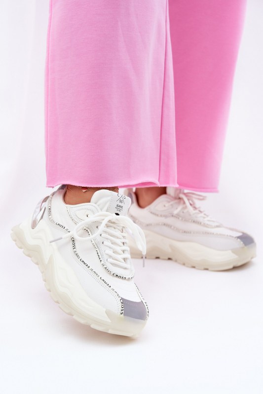 Dámské Sportovní Obuv Cross Jeans II2R4017C Bílé - Pro ženy boty